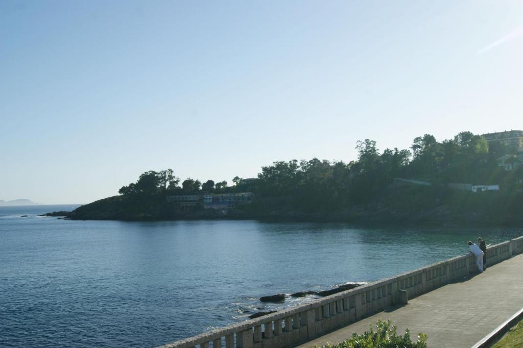 Hostal Casa Isabel Portonovo Bagian luar foto